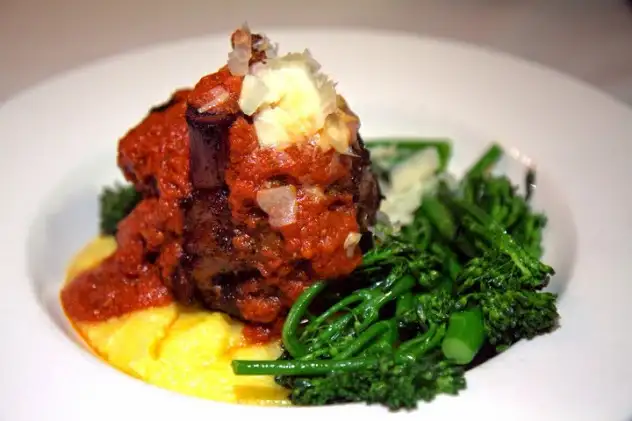 Little River confit pork "osso buco" 