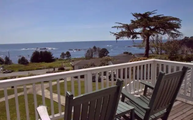 View from our Little River Inn deck