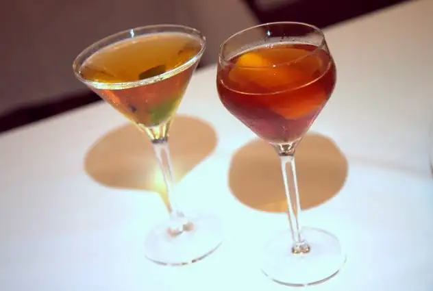 Perbacco's Hemingway-ish! (left)