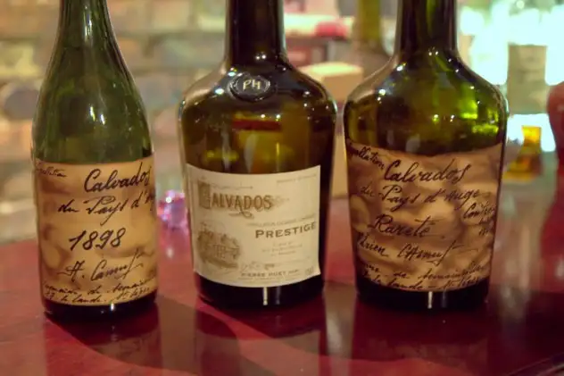 3 of the Calvados (French apple brandy) sipped at Bar Calvador