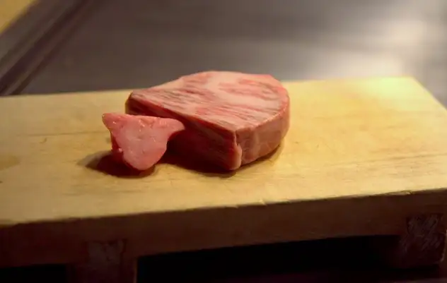 Marbled ohmi beef at Omi Beef