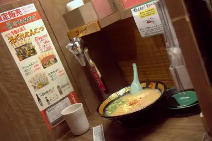 Your own private dining cubby