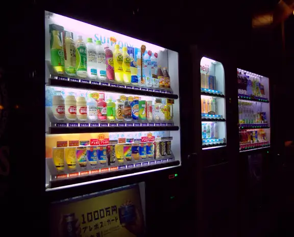 Japan's ubiquitous vending machines