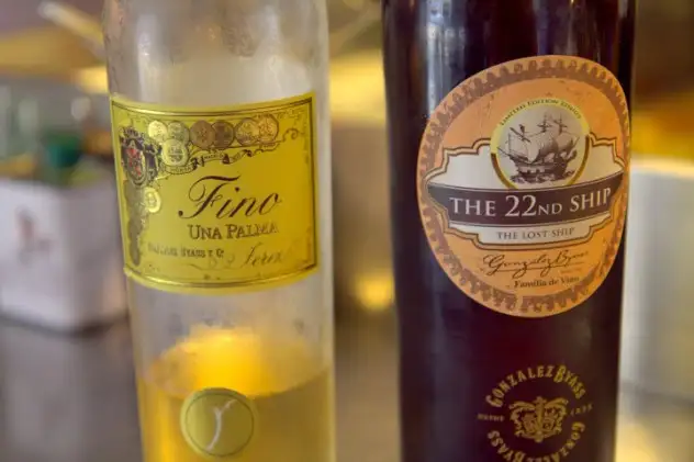 Sipping sherries at Ham & Sherry