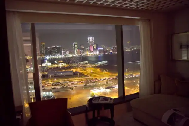 View from my Mandarin Oriental room