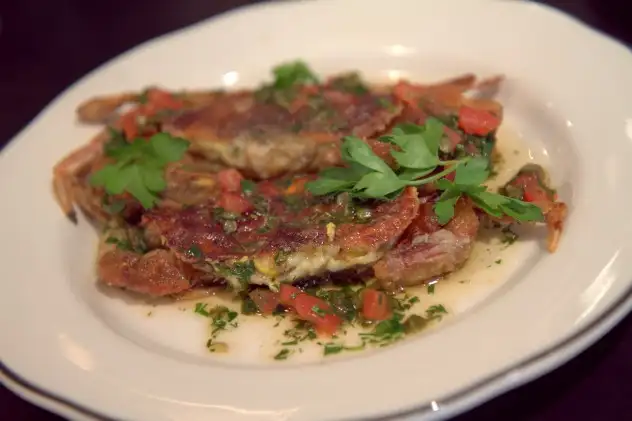 Soft shell crab at FwD