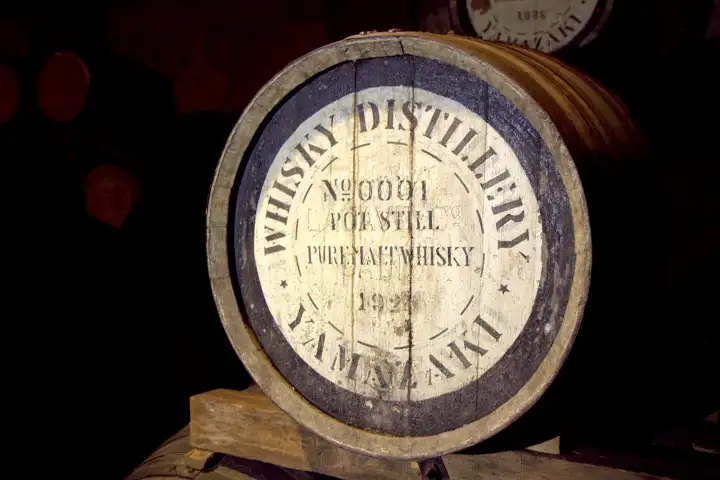 The oldest Yamazaki barrel from 1923