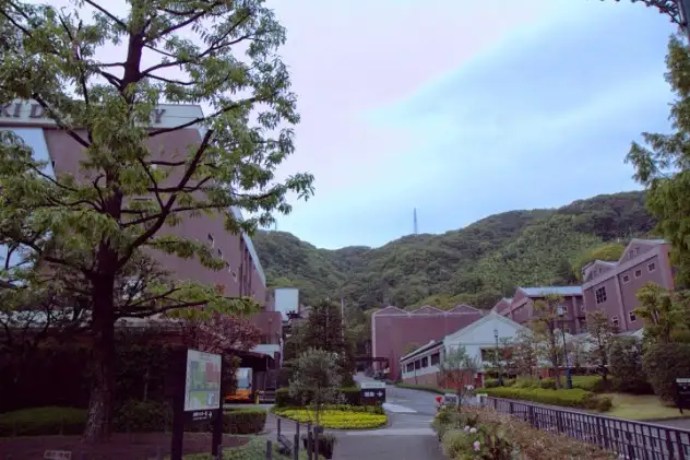 Yamazaki distillery grounds