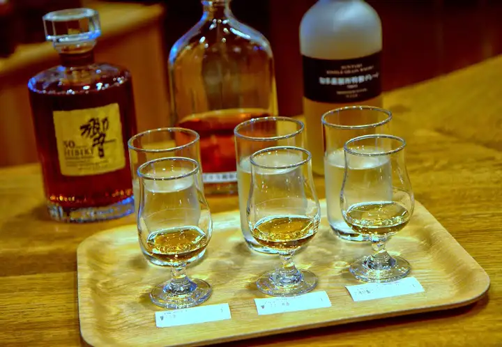 Finishing with a revisit to rarities like Hibiki 30 year whisky (another whisky in the Suntory family) in the Yamazaki tasting room