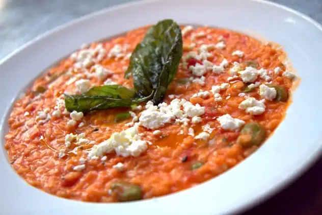 Foreign Cinema's risotto