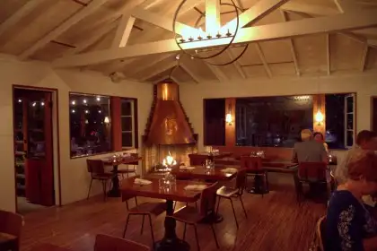 Inside Big Sur Roadhouse