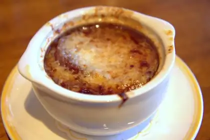 Bon Marche's French onion soup