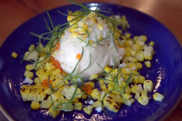 Salsipuedes' roasted corn