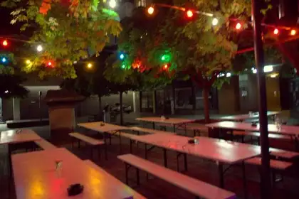 Volta's outdoor garden