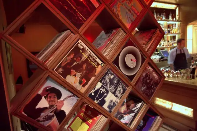 Midnight Rambler's ecord shelving