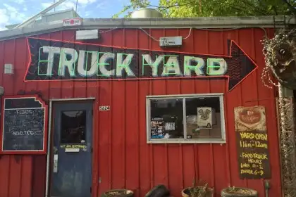 Truck Yard entrance