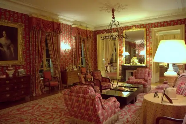 Inside the Hennessy château