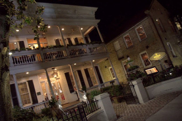 Romantic Charleston (here: the famed Husk restaurant)