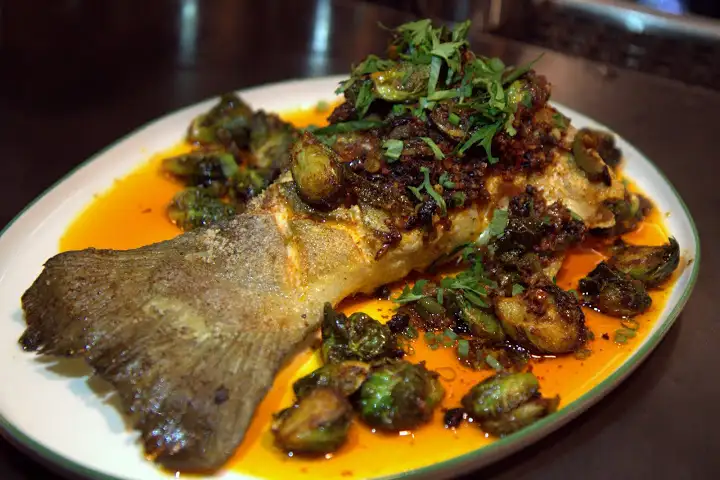 Liholiho's Alaskan fish tail special