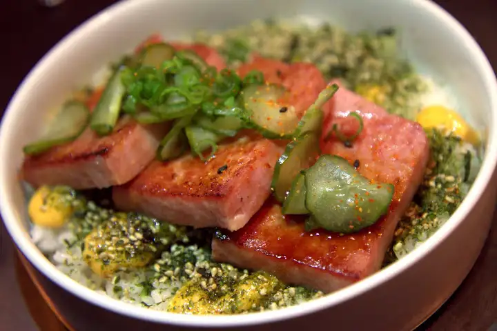 Even better than Hawaii: off-menu house spam and rice at Liholiho Yacht Club