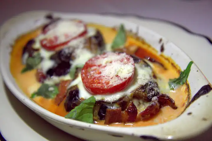 Spaghetti Bros. eggplant dish