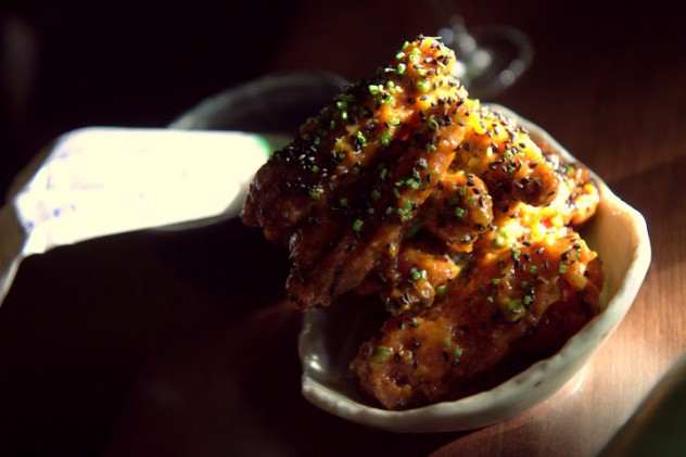 Bar Goto's miso wings