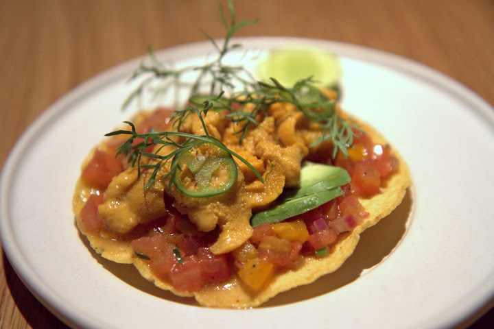 Cosme's uni tostada