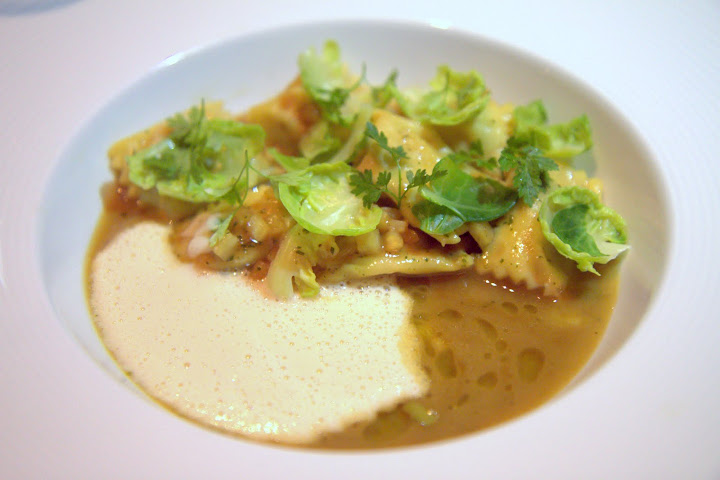 Cadence's rabbit agnolotti