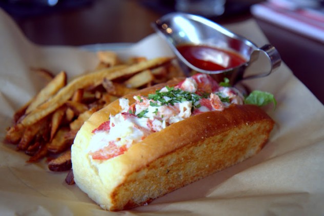 Livestock Tavern's lobster roll 