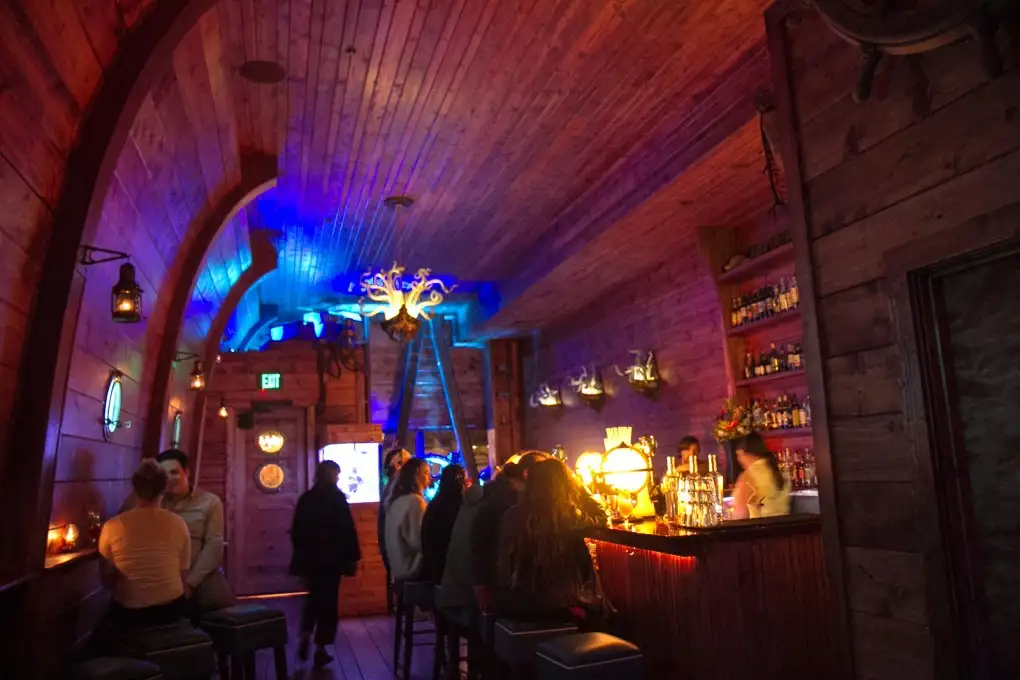 The "Captain's Quarters" (front bar) at Pagan Idol