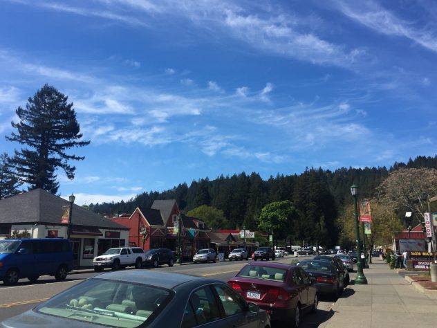 Guerneville's Main Street