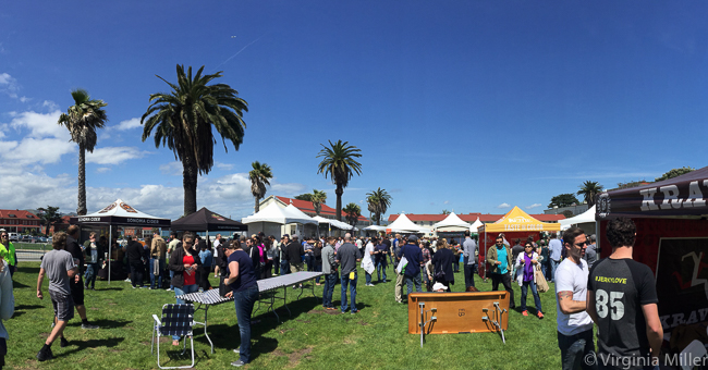 Another stunning SF day and idyllic Presidio setting for SF Cider Summit