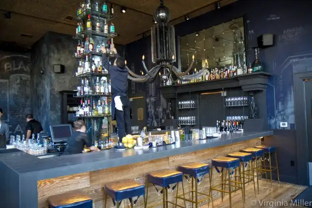 Black Cat's upstairs bar