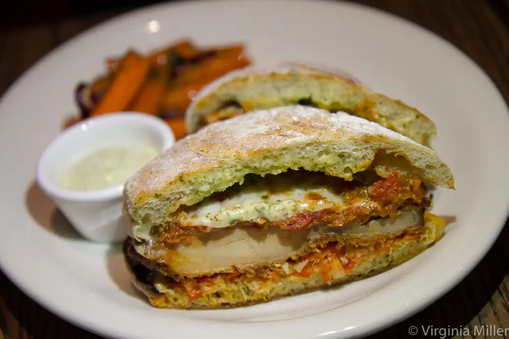 Corridor's chicken parm sandwich