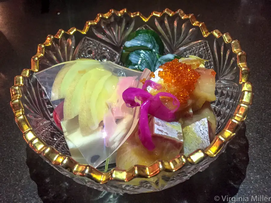 Kappou Gomi raw fish special