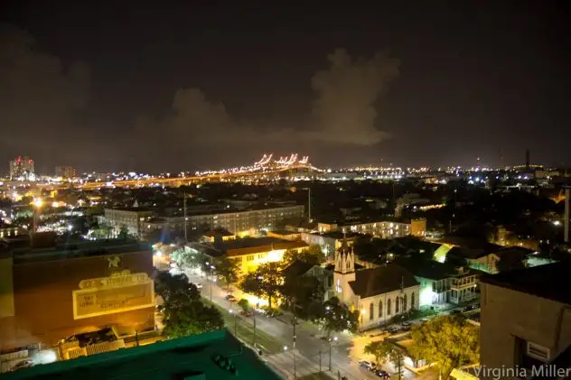 Rooftop view from the H