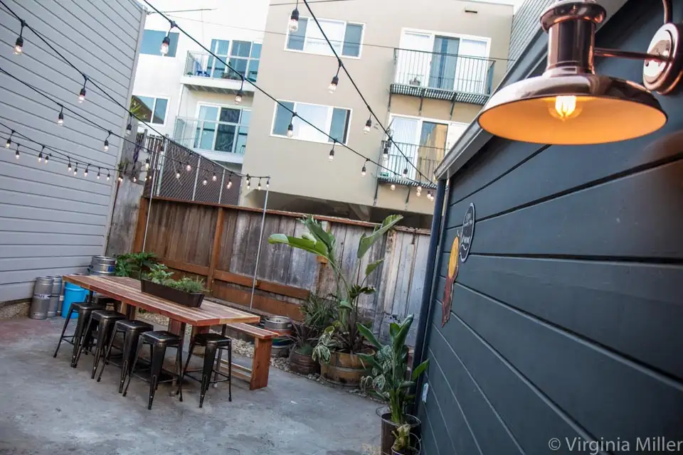 Old Devil Moon's hidden back patio