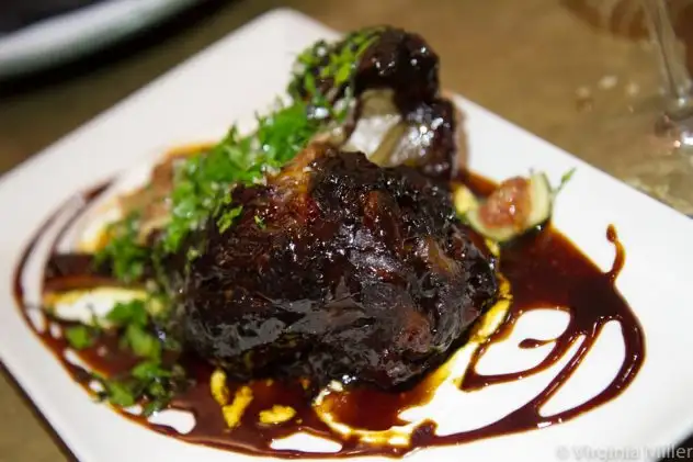 Shaya's slow-cooked lamb ($36) with whipped feta & walnut fig tabouleh